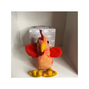TY 1996 Vintage Rooster "Doodle" Beanie Baby 90s Collectible Nostalgic